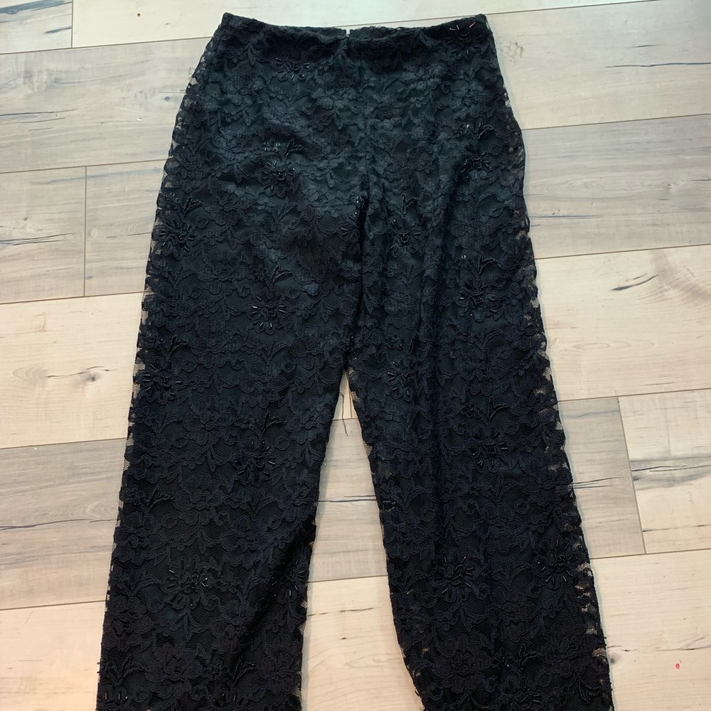 Women’s evening lace and beaded dress pants